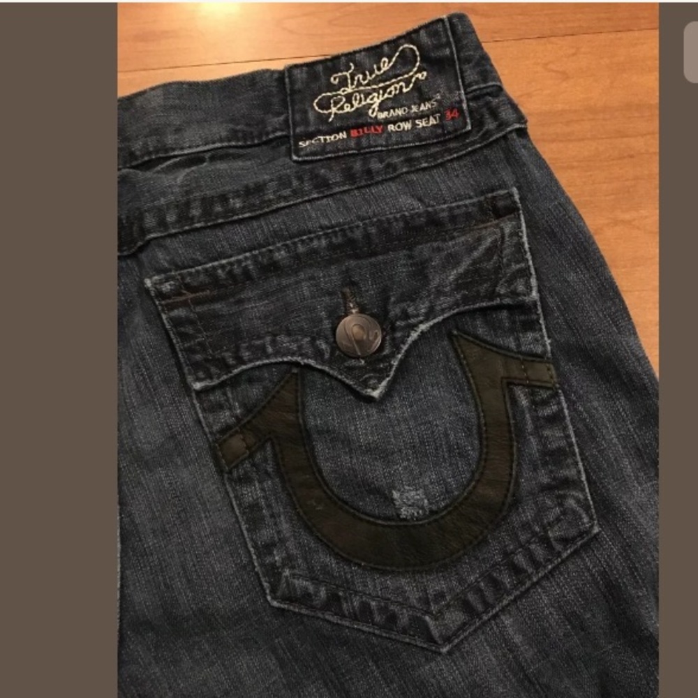 Men’s true religion boot cut jeans